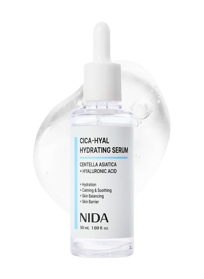 NIDA Centella Hydrating Serum | Centella Asiatica, Hyaluronic Acid | Hydration, Calming & Soothing, Skin Balancing, Skin Barrier | 1.69 fl. oz., 50ml (Updated) - Image 1